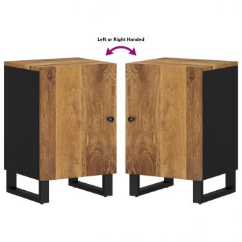 Badschrank 38x33x58 cm Massivholz Mango