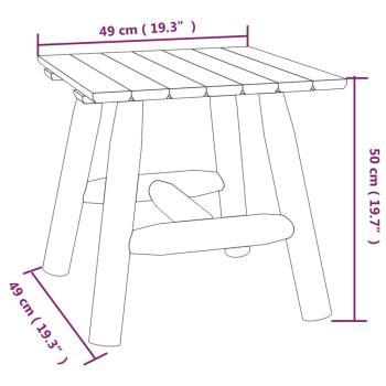ARDEBO.de - 3-tlg. Garten-Lounge-Set Massivholz Fichte