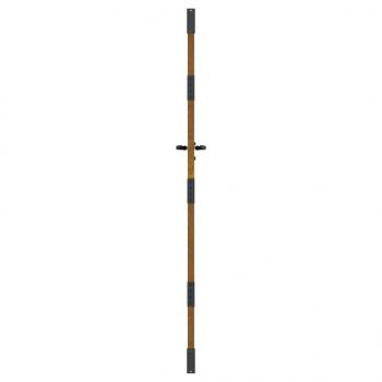 Gartentor 85x200 cm Cortenstahl Gras-Design