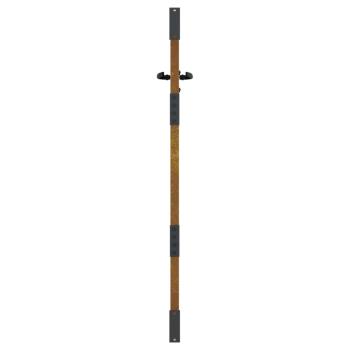 Gartentor 85x150 cm Cortenstahl Gras-Design