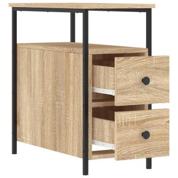 Nachttisch Sonoma-Eiche 30x60x60 cm Holzwerkstoff