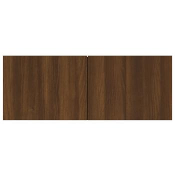 TV-Schränke 4 Stk. Braun Eichen-Optik 80x30x30 cm Holzwerkstoff