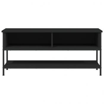 TV-Schrank Schwarz 100x35x45 cm Holzwerkstoff
