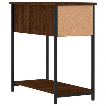 Nachttisch Braun Eichen-Optik 30x60x60 cm Holzwerkstoff