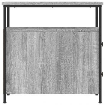 Nachttisch Grau Sonoma-Eiche 30x60x60 cm Holzwerkstoff