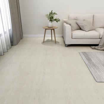 ARDEBO.de - PVC-Fliesen Selbstklebend 55 Stk. 5,11 m² Creme