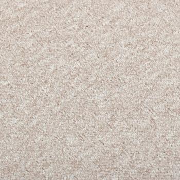 Teppichfliesen 20 Stk. 5 m² 50x50 cm Hellbeige