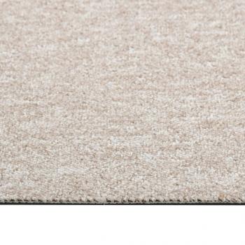 Teppichfliesen 20 Stk. 5 m² 50x50 cm Hellbeige