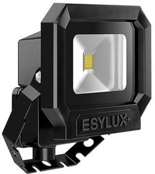 ARDEBO.de Esylux OFL SUN LED LED-Strahler, ADF Montagebügel, schwarz, 10W, 5000 K (EL10810060)