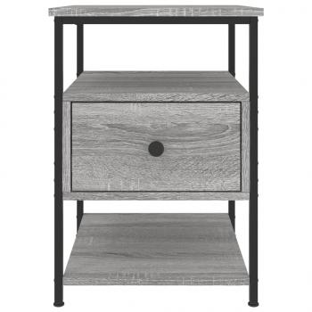 Nachttisch Grau Sonoma-Eiche 40x42x56 cm Holzwerkstoff