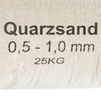 Filtersand 25 kg 0,5-1,0 mm