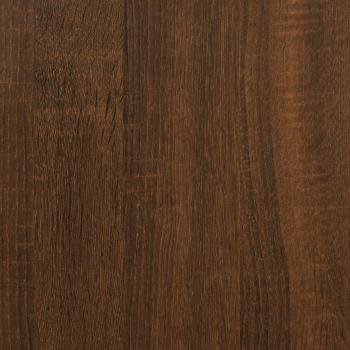 ARDEBO.de - Nachttisch Braun Eichen-Optik 40x42x56 cm Holzwerkstoff
