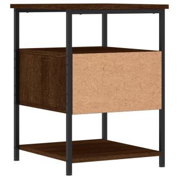 Nachttisch Braun Eichen-Optik 40x42x56 cm Holzwerkstoff