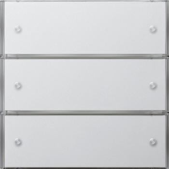 ARDEBO.de Gira 2033112 Tastsensor 3 Komfort 3fach, System Flächenschalter, Reinweiß glänzend