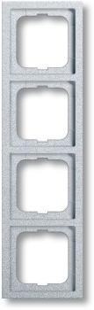 ARDEBO.de Busch-Jaeger 1724-183K Abdeckrahmen, future linear, 4-fach Rahmen, alusilber (2CKA001754A4309)