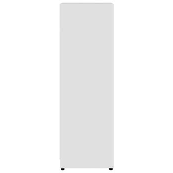 3-tlg. Badmöbel-Set Weiß Holzwerkstoff