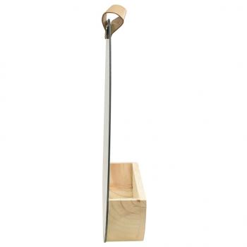 ARDEBO.de - Wandspiegel Kiefer Massivholz 35 cm