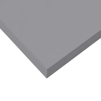 Schweberegal Grau 60x23,5x3,8 cm MDF