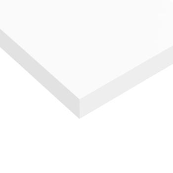 Schweberegale 2 Stk. Weiß 90x23,5x3,8 cm MDF