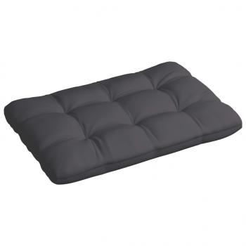 Palettenkissen Anthrazit 120x80x12 cm Stoff
