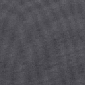 Palettenkissen Anthrazit 120x80x12 cm Stoff