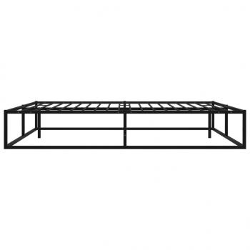 Bettgestell Schwarz Metall 140x200 cm