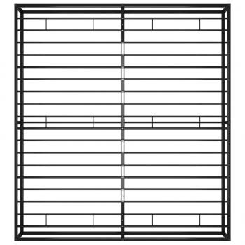 Bettgestell Schwarz Metall 140x200 cm