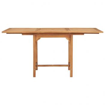 5-tlg. Garten-Essgruppe Massivholz Teak