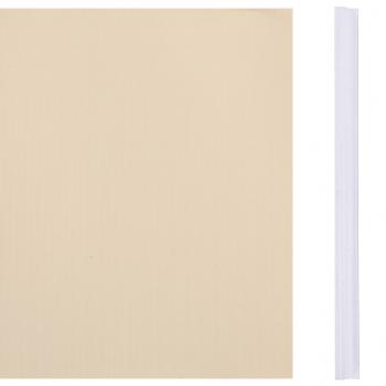 Garten-Sichtschutz PVC 35x0,19 m Creme