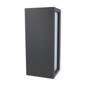 ARDEBO.de DEKO-LIGHT Rilongo A Wandaufbauleuchte, 220-240V AC/50-60Hz, E27, 1x max. 18,00 W, basaltgrau (730330)
