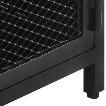 Nachttisch 40x30x53 cm Raues Mango-Massivholz