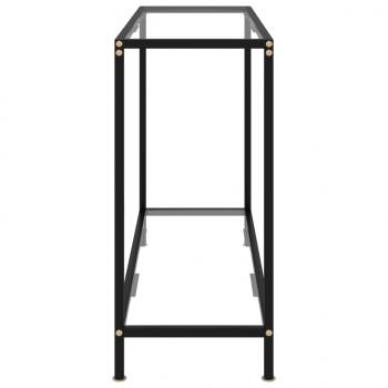 Konsolentisch Transparent 100x35x75 cm Hartglas