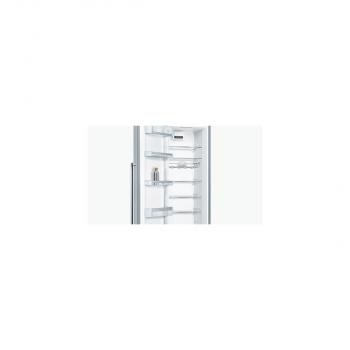 Bosch KSV36AIDP Serie 6 Standkühlschrank, 60 cm breit, 346 L, LED Beleuchtung, SuperKühlen, Edelstahl mit Antifingerprint