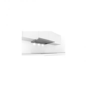 Bosch DFL094A51 EEK: A Flachschirmhaube, 90cm breit, Ab-/Umluft, EcoSilence Drive, Intensivstufe, silbermetallic