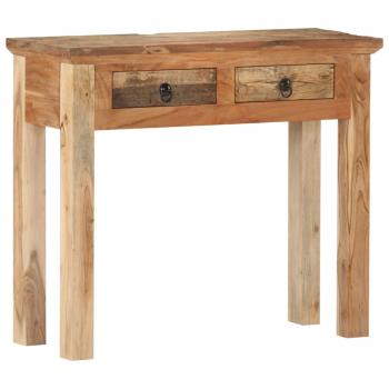 Konsolentisch 90,5x30x75 cm Akazie und Recyceltes Massivholz