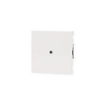 Gira 517103 KNX Taster, Wippe 1fach, System 55, reinweiß glänzend