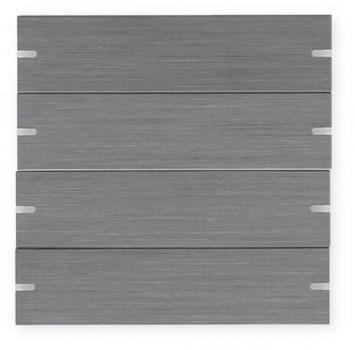 ARDEBO.de Gira 5024219 Wippenset 4fach für Tastsensor 4, Edelstahl