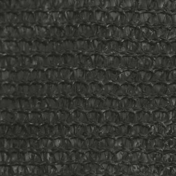 Sonnensegel 160 g/m² Anthrazit 3x3 m HDPE