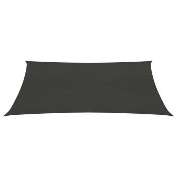 Sonnensegel 160 g/m² Anthrazit 2x3 m HDPE 