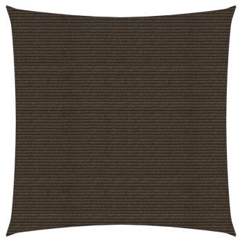 ARDEBO.de - Sonnensegel 160 g/m² Braun 3,6x3,6 m HDPE 