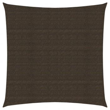 ARDEBO.de - Sonnensegel 160 g/m² Braun 4,5x4,5 m HDPE  