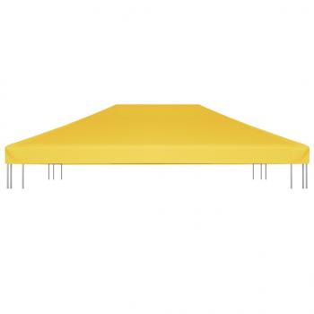 Pavillondach 270 g/m² 4x3 m Gelb 