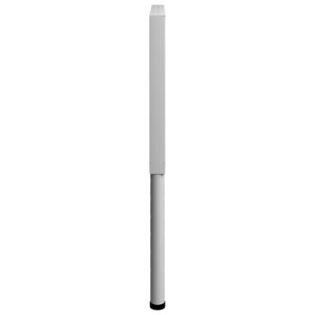 Werkbankgestell Verstellbar 2 Stk. Metall 85x(69-95,5) cm Grau