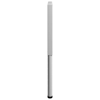 Werkbankgestell Verstellbar 2 Stk. Metall 85x(69-95,5) cm Grau