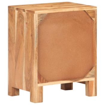 ARDEBO.de - Nachttisch 40x30x50 cm Akazie Massivholz