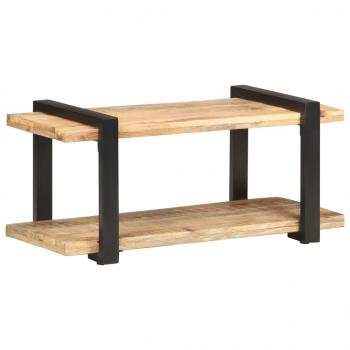 ARDEBO.de - TV-Schrank 90x40x40 cm Raues Mangoholz