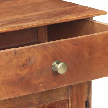 ARDEBO.de - Sideboard 135x35x75 cm Akazienholz Massiv