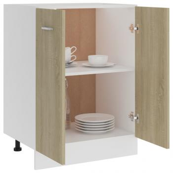Unterschrank Sonoma-Eiche 60x46x81,5 cm Holzwerkstoff