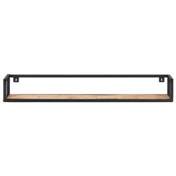 Wandregale 2 Stk. 120 cm Massivholz Akazie