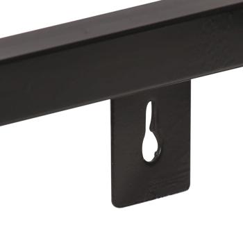 ARDEBO.de - Wandregale 2 Stk. 120 cm Raues Mangoholz
